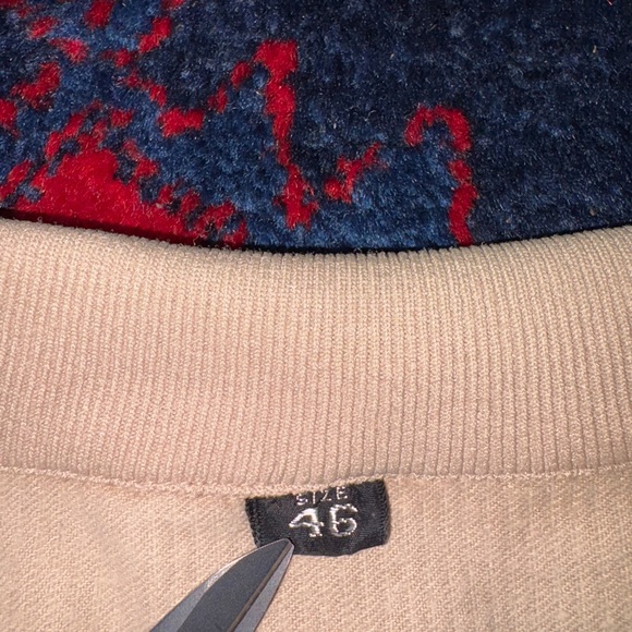 Vintage 80s Utex Corduroy Striped Zip Bomber Jacket - Picture 10 of 13